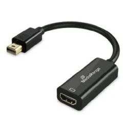 MediaRange Adapter Mini DisplayPort Stecker zu HDMI-A Buchse schwarz (MRCS236)