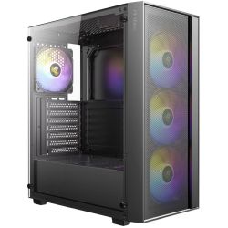 Antec AX65 ARGB Gehäuse schwarz mit Sichtfenster (0-761345-10206-3)