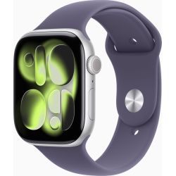 Apple Watch Series 11 Cellular 46mm Smartwatch silber (MFCR4ZR/A)
