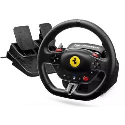 Thrustmaster T98 Ferrari 296 GTB Lenkrad + Pedale schwarz (PST/PC) (4160880)
