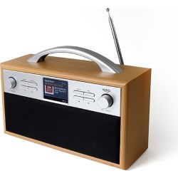 Xoro DAB 250 IR Internetradio holzoptik/silber (XOR400900)