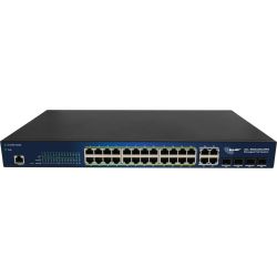 Allnet SG84 Rackmount Gigabit Smart Switch schwarz (ALL-SG8428v2PM)