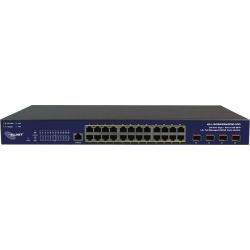 Allnet SG84 Rackmount Gigabit Smart Switch schwarz/blau (ALL-SG8428v2FPM-10G)