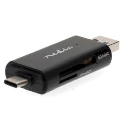 Nedis Kartenleser | microSD (TF) / microSDHC (TF) / microSDXC  (CRDRU3110BK)