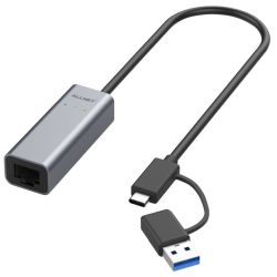 Allnet Netzwerkadapter RJ-45 grau USB-C 3.0 (ALL-NC-2.5G-USBC_A)