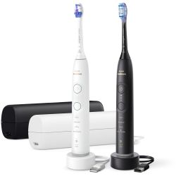 Philips Sonicare 7100 Schallzahnbürste 2er-Pack schwarz/weiß (HX7429/02)