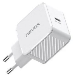 Nevox 45W Single USB-C PD Ladegerät GaN weiß (2570)
