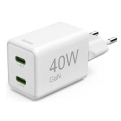 Hama Super-Mini-Lader GaN 40W weiß (201989)