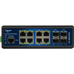 Allnet SGI Industrial Railmount Gigabit Managed Switch (ALL-SGI8112PMJ)