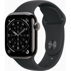 Apple Watch Series 11 Cellular 42mm Smartwatch titan schiefer (MF8R4ZR/A)