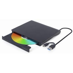 Gembird gembird DVW EXT SLIM DVD-USB-031 black USB-C+3.1 DVD8x C (DVD-USB-031)