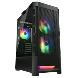 Cougar Airface RGB Gehäuse schwarz mit Sichtfenster (CGR-5VA4B-RGB)