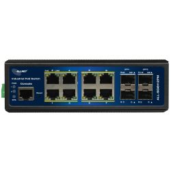 Allnet SGI Industrial Railmount Gigabit Managed Switch (ALL-SGI8112PM-BT)