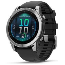 Garmin Fenix E Sportuhr stainless steel/black (010-03025-00)