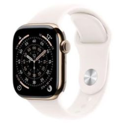 Apple Watch Series 11 Cellular 42mm Smartwatch titan gold (MF8X4ZR/A)