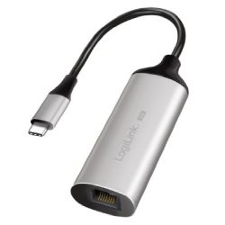 LogiLink LogiLink USB-C/M 3.2Gen1 zu RJ45/F 5G Gigab. Ethern.Adapter (UA0456)