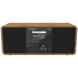 Telestar TOP 250 Internetradio braun/schwarz (5701250)