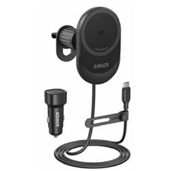 Anker MagGo Magnetic Wireless Car Charger 15W, (B2932G11)