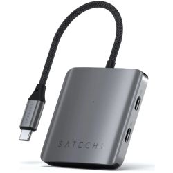 Satechi 4-Port USB-C Hub space grey (ST-H4CPDM)