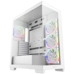 DeepCool CG580 4F V2 WH Gehäuse weiß mit Sichtfenster (R-CG580-WHADA4-G-2)