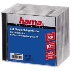 Hama CD DOUBLE BOX 10ER PACK (44747)