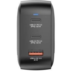 Verbatim 100W Mini-GaN-Ladegerät schwarz (32230)