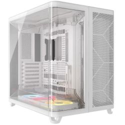 Corsair Air 5400 LX-R RGB iCUE LINK White Gehäuse weiß (CC-9011321-WW)