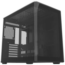 Cooler Master Elite 600 Black Gehäuse schwarz mit Sichtfenster (E600-KGNN-S01)