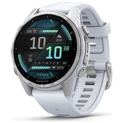 Garmin Fenix 8 43mm Sportuhr silver/whitestone (010-02903-00)