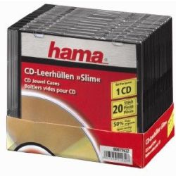 Hama CD SLIM BOX 20-P. (11432)