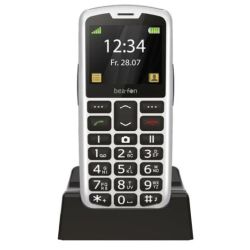 Bea-fon SL260 [2025] Mobiltelefon silber (SL260_EU002SB)