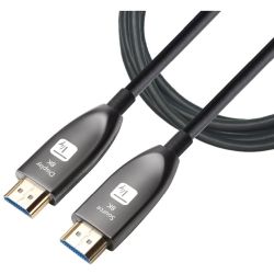 Techly AOC Kabel HDMI Stecker zu HDMI Stecker 30m schwarz (ICOC-HDMI-HY8-030)