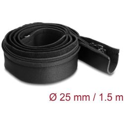 Delock DELOCK Kabelschlauch Neopren flexibel 1,5 m x 100 mm schwarz (20913)