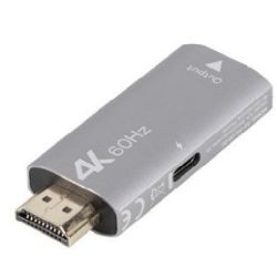 Lanberg Adapter HDMI zu DisplayPort grau (AD-HD-DP-01)