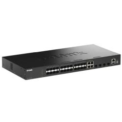 D-Link DGS-1530 Rackmount Gigabit Smart Stack Switch (DGS-1530-28SC/E)