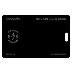 4smarts Standort-Finder SkyTag Card Duos ReCharge schwarz (541718)