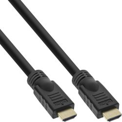 Inline Kabel HDMI Stecker zu HDMI Stecker 12.5m schwarz (17512Q)