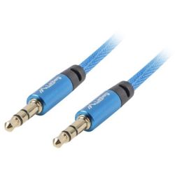 Lanberg Kabel 3.5mm Klinke zu 3.5mm Klinke 3m blau (CA-MJMJ-10CU-0030-BL)