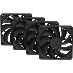 HYTE FA12 120mm Lüfter schwarz 4er-Pack (FAN-HYTE-FA12-BB-4)