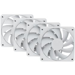 HYTE FA12 120mm Lüfter weiß 4er-Pack (FAN-HYTE-FA12-WW-4)