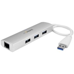 3PT PORTABLE USB 3.0 HUB + GBE (ST3300G3UA)