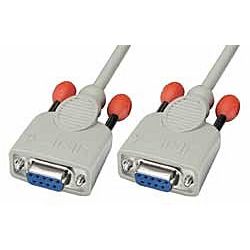 Nullmodem-Kabel 9 pol. Kupplung/Kupplung 3m (31577)