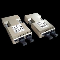 DVI-D Extender 500m Fiber/LWL 2x Duplex LC (50Âµm) (38301)