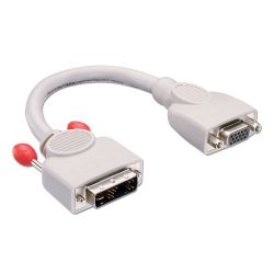 DVI-I-Adapter DVI-A Stecker an VGA Kupplung (41222)