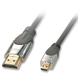 CROMOÂ® High-Speed-HDMIÂ®-Kabel mit Ethernet, Typ A/D, 1m (41421)