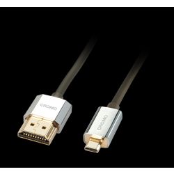 CROMOÂ® Slim High-Speed-HDMIÂ®-Kabel mit Ethernet, Typ A/D, 0, (41680)