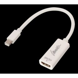 Adapterkabel (passiv) Mini-DisplayPort zu HDMI 4K weiß (41719)
