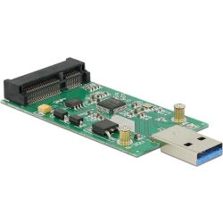 Delock Konverter USB 3.0 A Stecker > mSATA (62681)