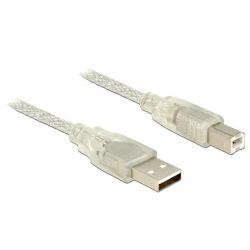 Delock Kabel USB 2.0 A Stecker > USB 2.0 B Stec (83895)