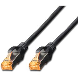 Patchkabel Cat6a S-FTP 5m schwarz (DK-1644-A-050/BL)